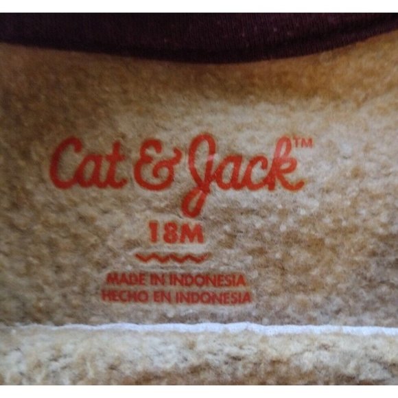 2 Long Sleeve Sweatshirts Baby 18-24 Months (Garanimals/Cat and Jack) - Picture 4 of 8